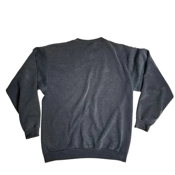 Vintage Guess First Class Sweatshirt Spellout Size Medium Distressed USA - Picture 2 of 10